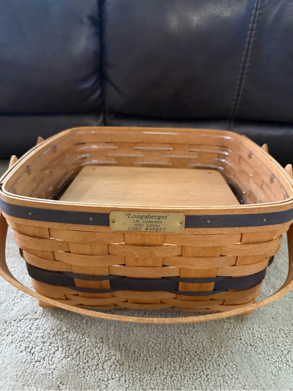 Longaberger Cake Basket 1992